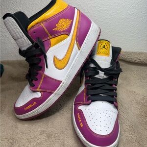 Nike Air Jordan 1 Mid 'Día de Muertos' (also known as 'Familia')